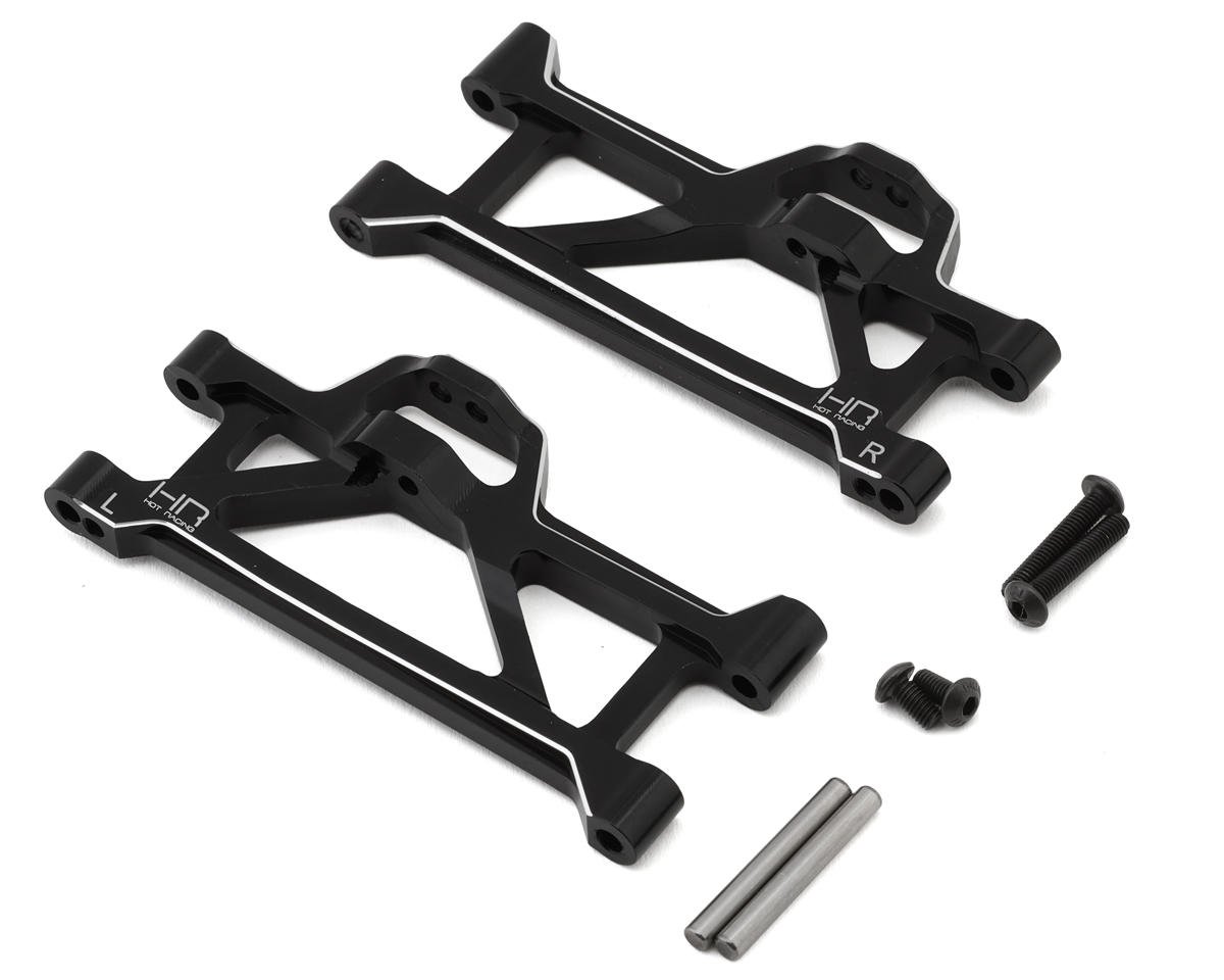 Hot Racing Aluminum Rear Lower Arm Set for Traxxas® Mini Maxx® (Black) (2)