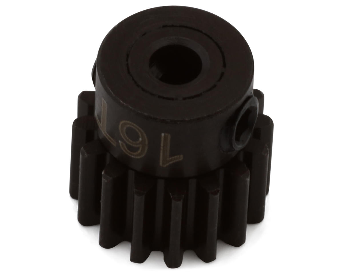 Hot Racing Mod 0.5 Hardened Steel Pinion Gear (2.3mm Bore) (16T)