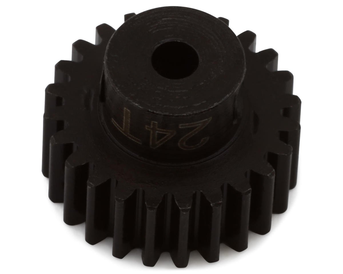 Hot Racing Mod 0.5 Hardened Steel Pinion Gear (2.3mm Bore) (24T)