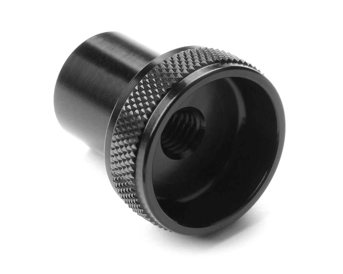 Hudy Aluminum 1/8 On-Road Tire Truer Wheel Adapter Nut