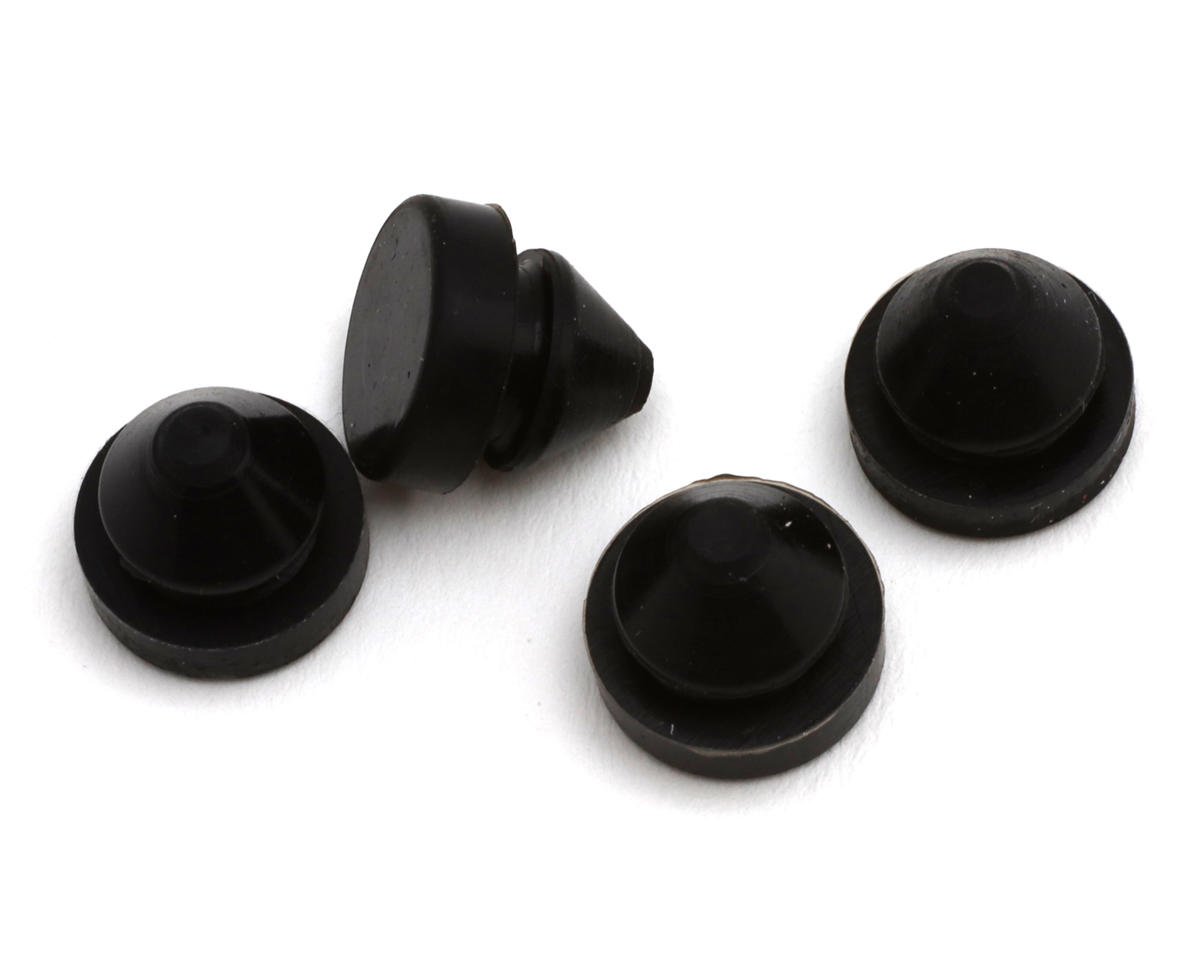 Hudy Black Rubber Feet (4)