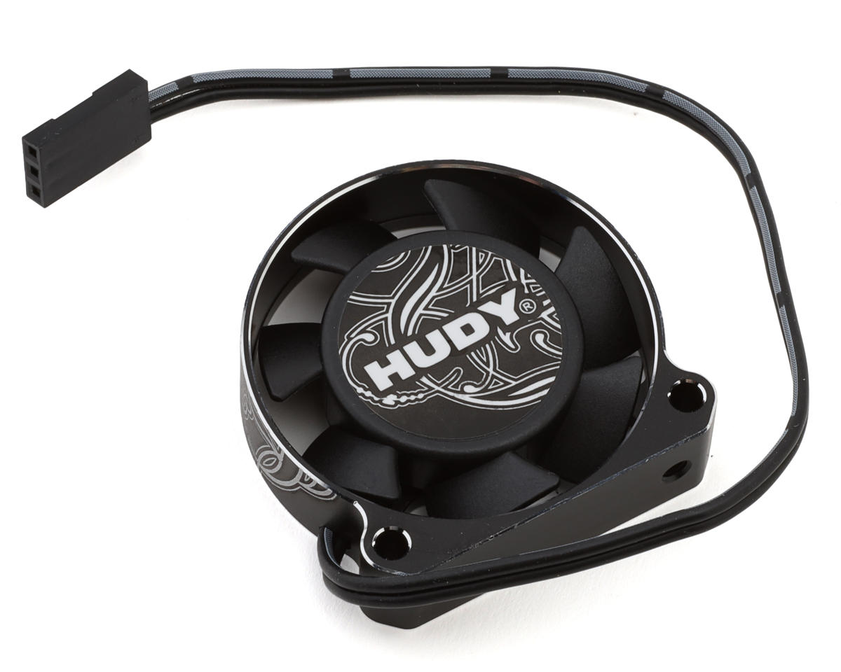 Hudy Aluminum High-Speed Cooling Fan (40mm) (Black)