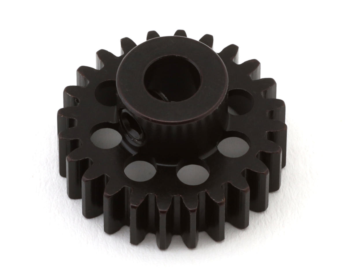 Hudy Hard Steel Mod 0.8 Pinion Gear (5mm Bore) (24T)