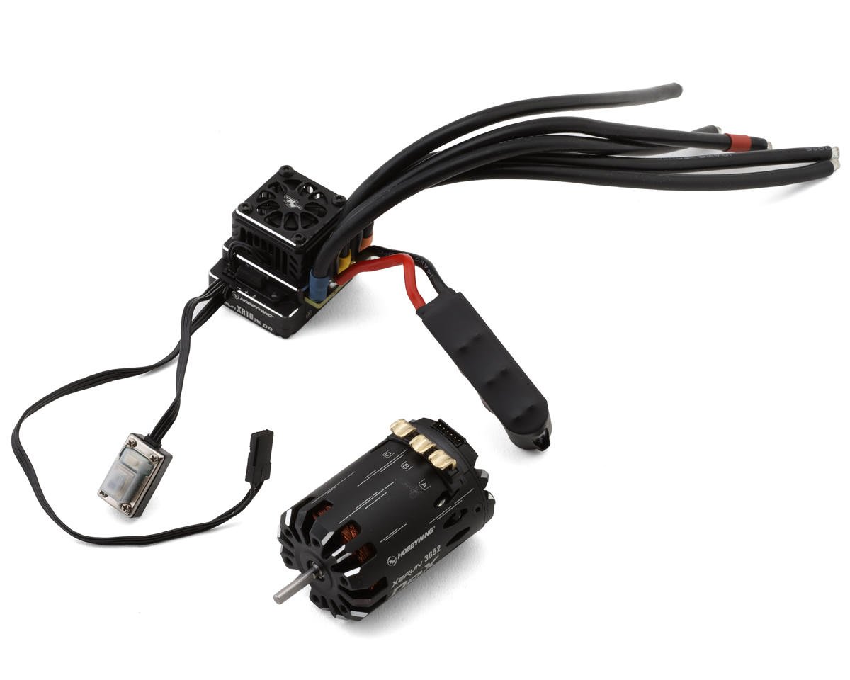 Hobbywing Xerun XR10 DRX Drag Racing Sensored Brushless Combo w/DRX 3600 Motor (6500kV)
