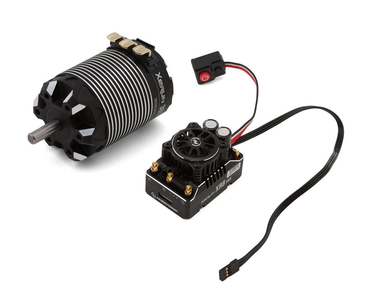 Hobbywing XR8 Pro G3 1/10 2WD SCT Sensored Brushless ESC & 3652SD Motor Combo (4500kV)