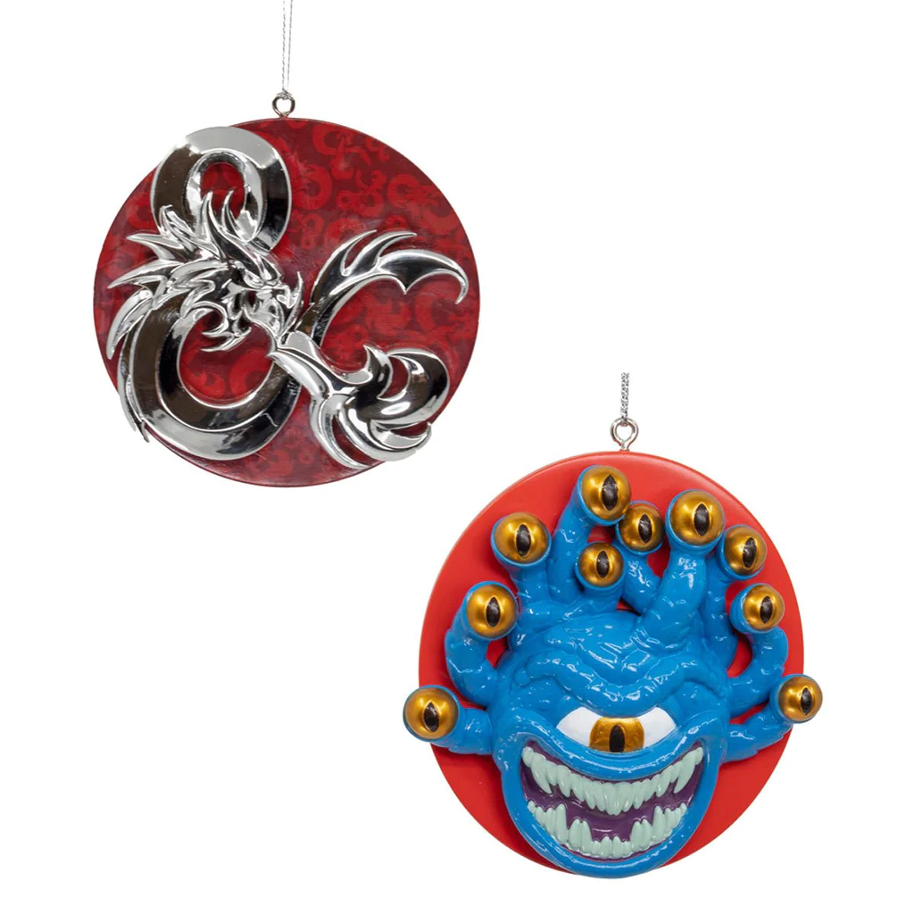 3-Inch Resin Ornament - D&D Logo