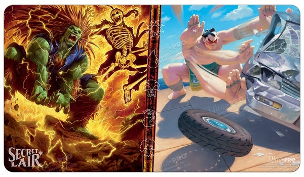 Ultra-PRO: Playmat - MTG: Secret Lair - Blanka, Ferocious Fiend & E. H