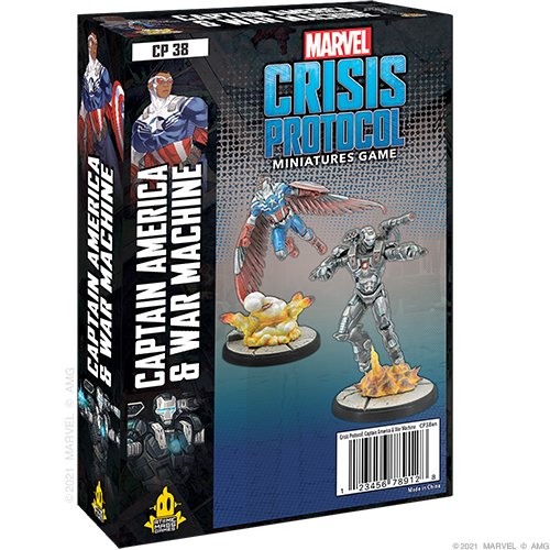 Marvel: Crisis Protocol (CP38) - Character Pack: Captain America & War