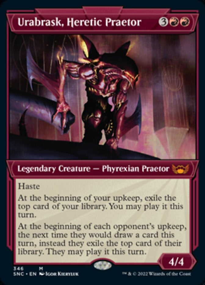 Urabrask, Heretic Praetor [#346 Showcase] (SNC-M)