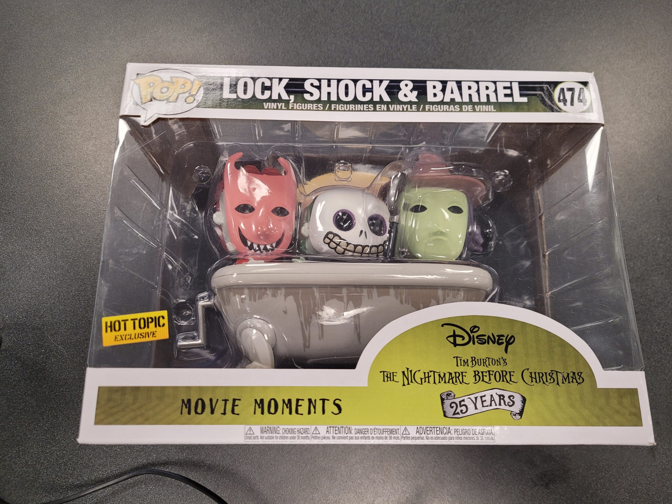 POP Figure Moment: Disney #0474 Nightmare Before Christmas - Lock, Sho