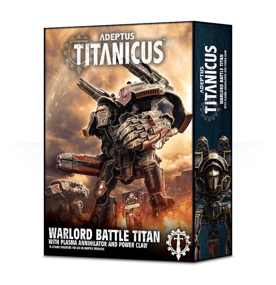 Adeptus Titanicus: Warlord Battle Titan with Plasma Annihilator and Po
