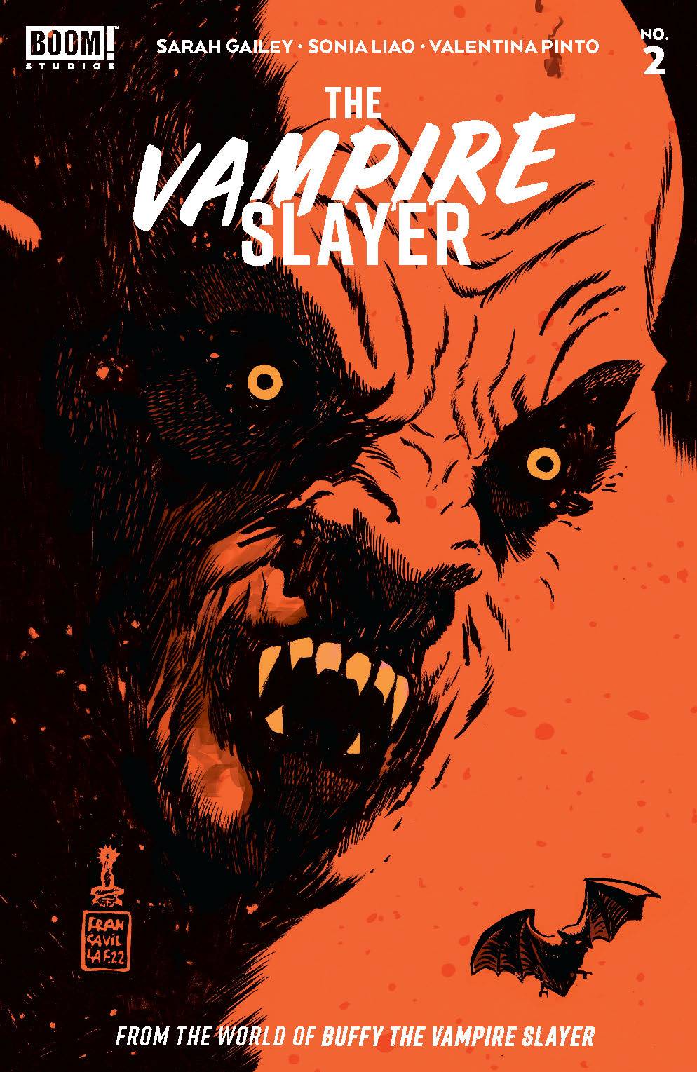 VAMPIRE SLAYER (BUFFY) #2 CVR B BLOOD RED FOIL STAMP VAR