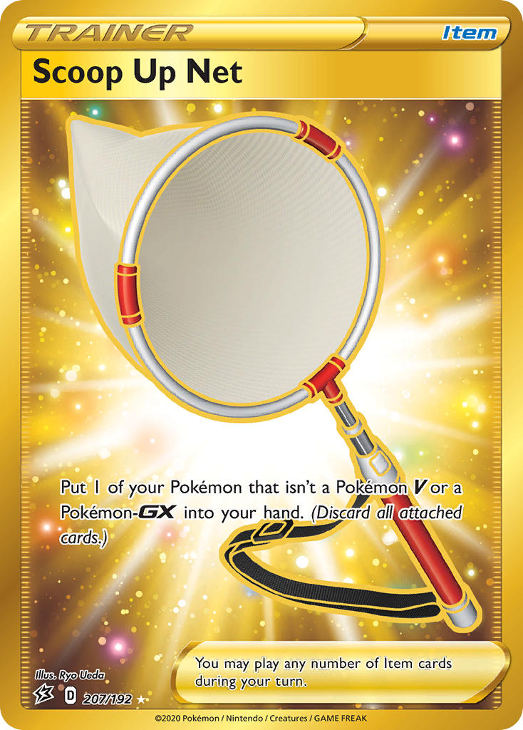 Scoop Up Net (Secret) - 207/192 (SWSH02) Secret Rare - Near Mint Holof