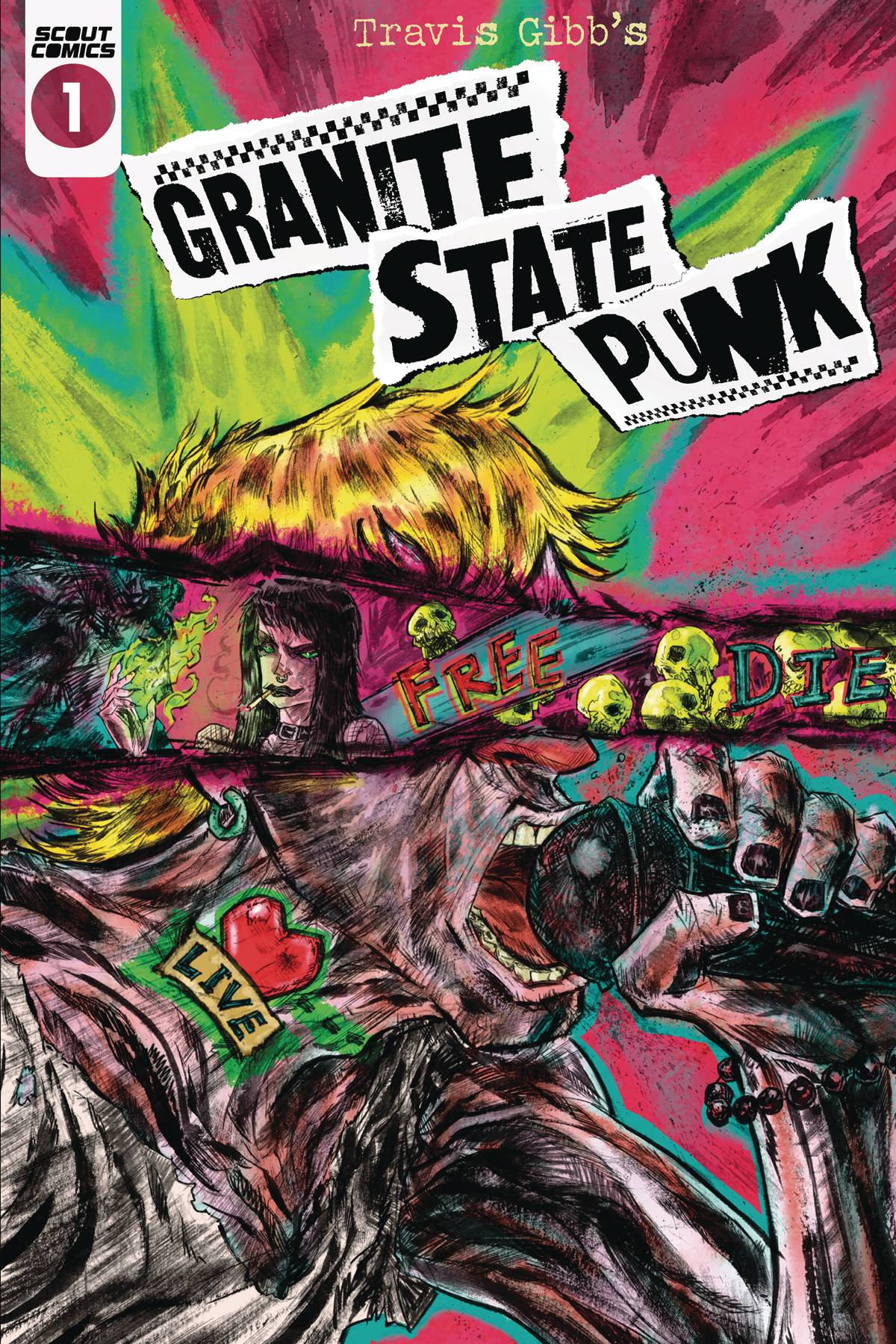GRANITE STATE PUNK #1 CVR A BUERMEYER