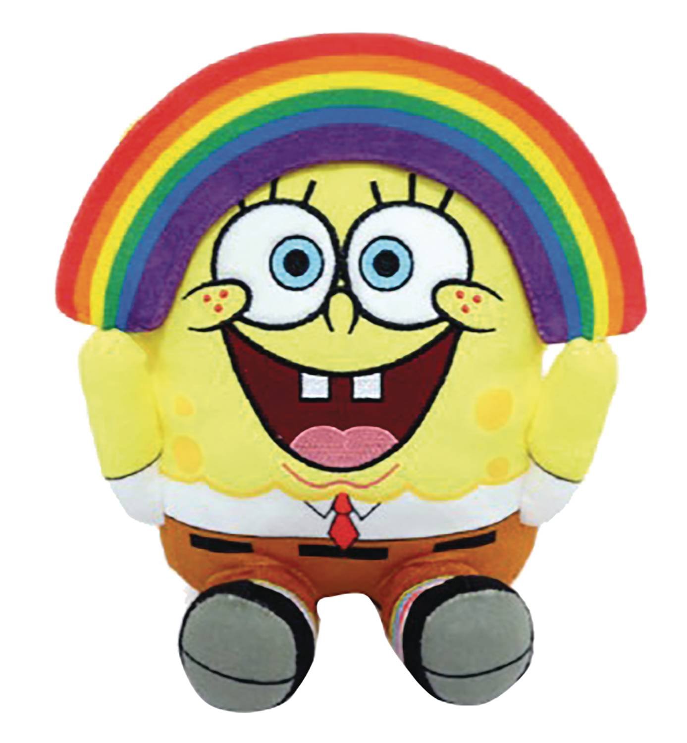 PHUNNY SPONGEBOB SQUAREPANTS RAINBOW 8IN PLUSH