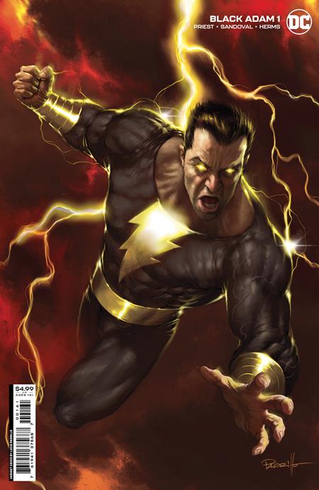 BLACK ADAM #1 CVR C LUCIO PARRILLO CARD STOCK VAR