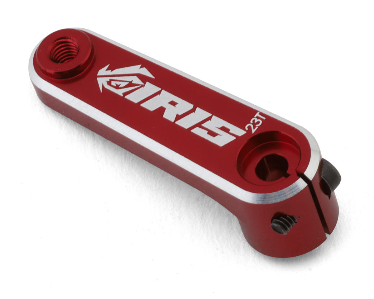 IRIS ONE FWD Clamping Aluminum Servo Horn (23T) (Red)