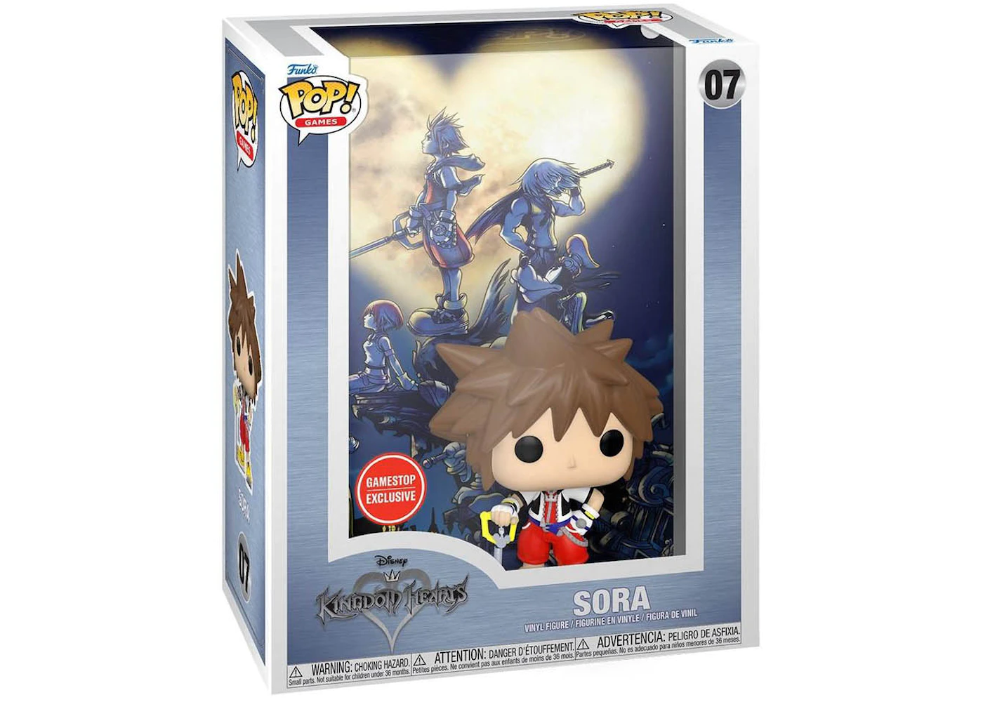 POP Figure Cover: Disney Kingdom Hearts #0007 - Sora (Gamestop Exclusi