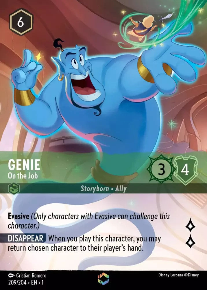 Genie - On the Job (Alternate Art) (The First Chapter 209/204) Enchant