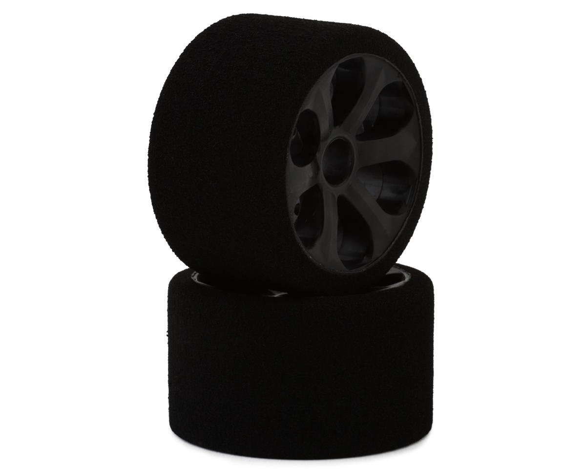 Jaco Prism 1/12 Mounted Foam Front Tires (2) (Magenta)