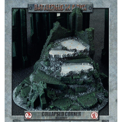 Battlefield in a Box (BB629) - Gothic Battlefields: Collapsed Corner -