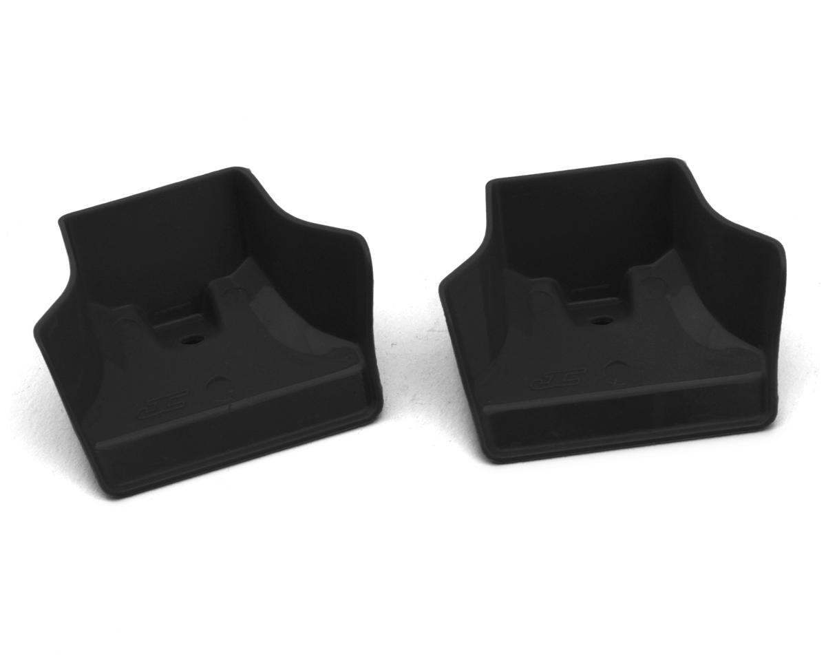 JConcepts Mugen MBX8/MBX-8e 1/8 Evo Molded Front Wings (Black) (2)