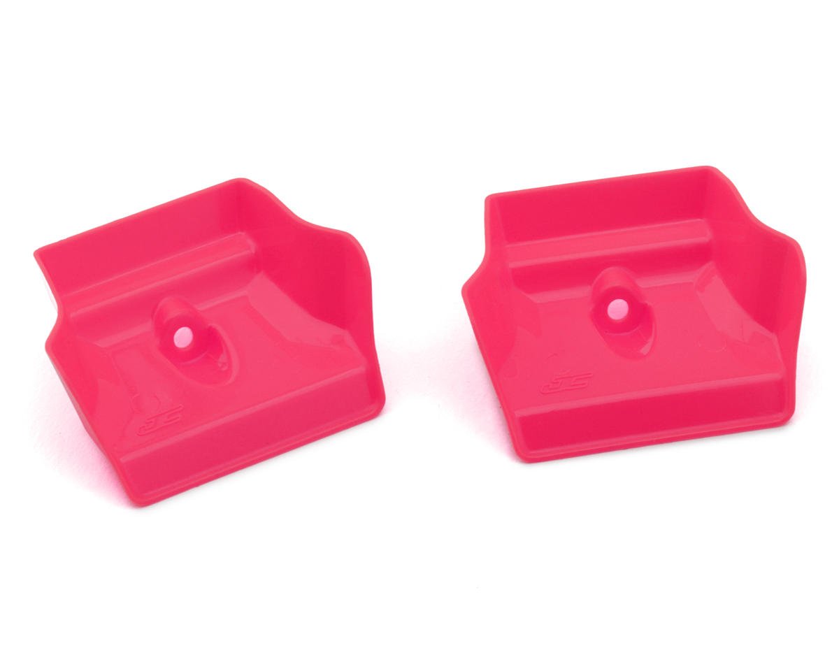 JConcepts Associated RC8B4.1/RC8B4.1e 1/8 Molded Front Wings (Pink) (2)