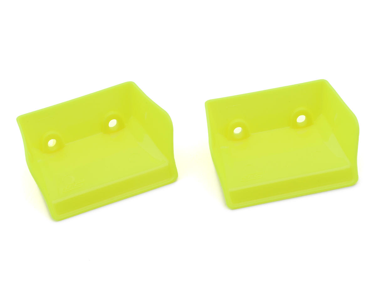 JConcepts Tekno NB48 2.2/EB48 2.2 1/8 Molded Front Wings (Yellow) (2)