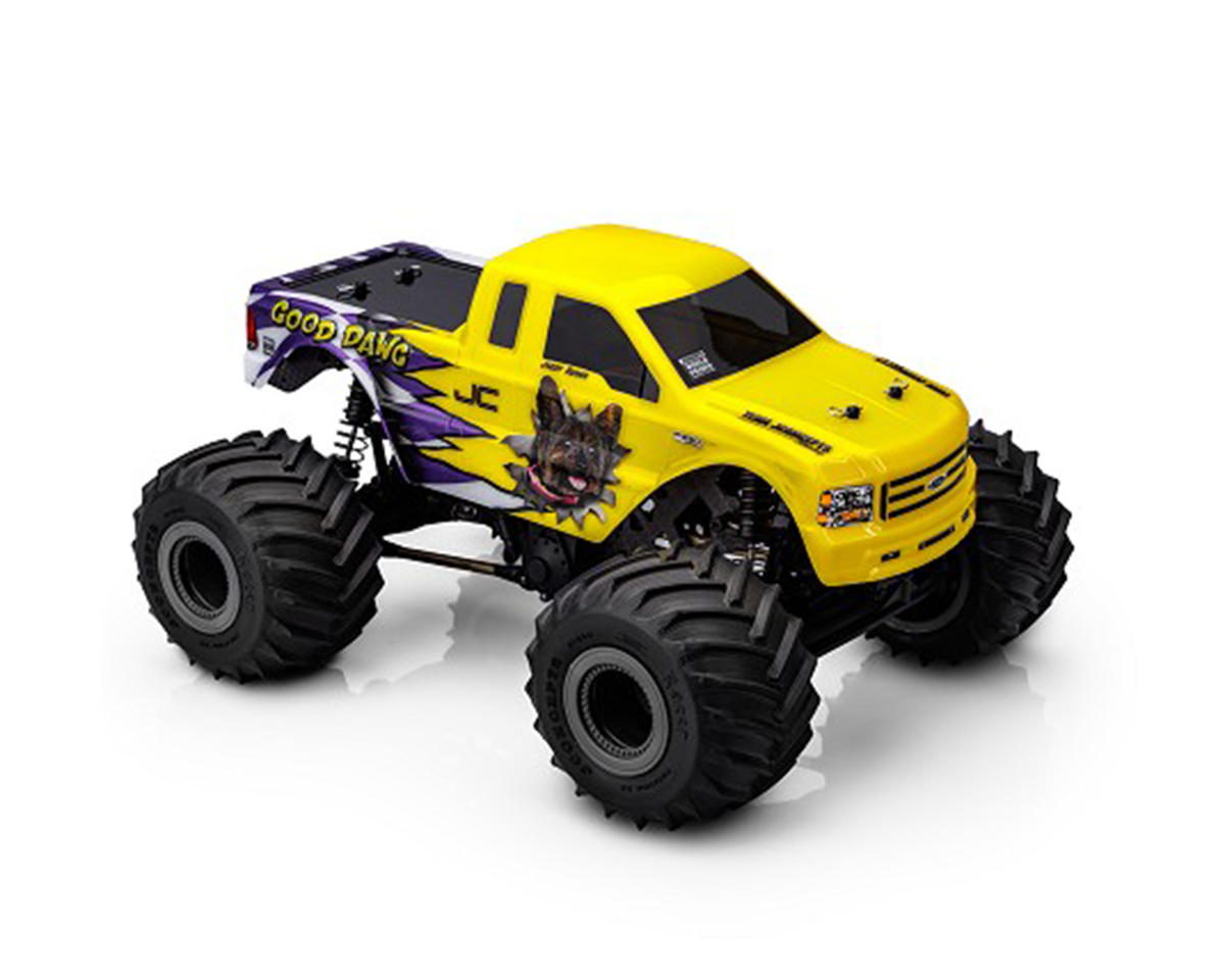 JConcepts Losi Mini LMT 2005 Ford F-250 Monster Truck Body (Clear)