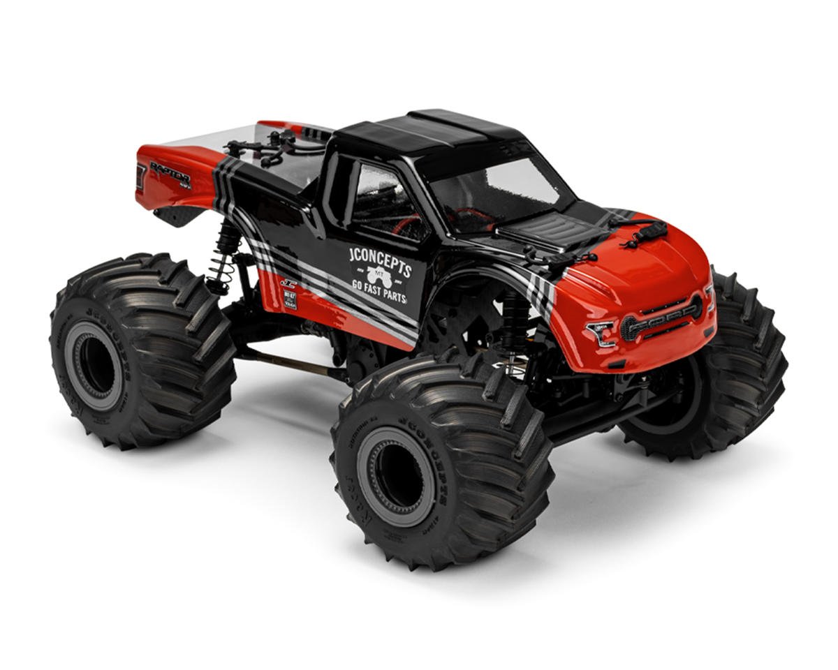 JConcepts Losi Mini LMT 2020 Ford Raptor Monster Truck Body (Clear)