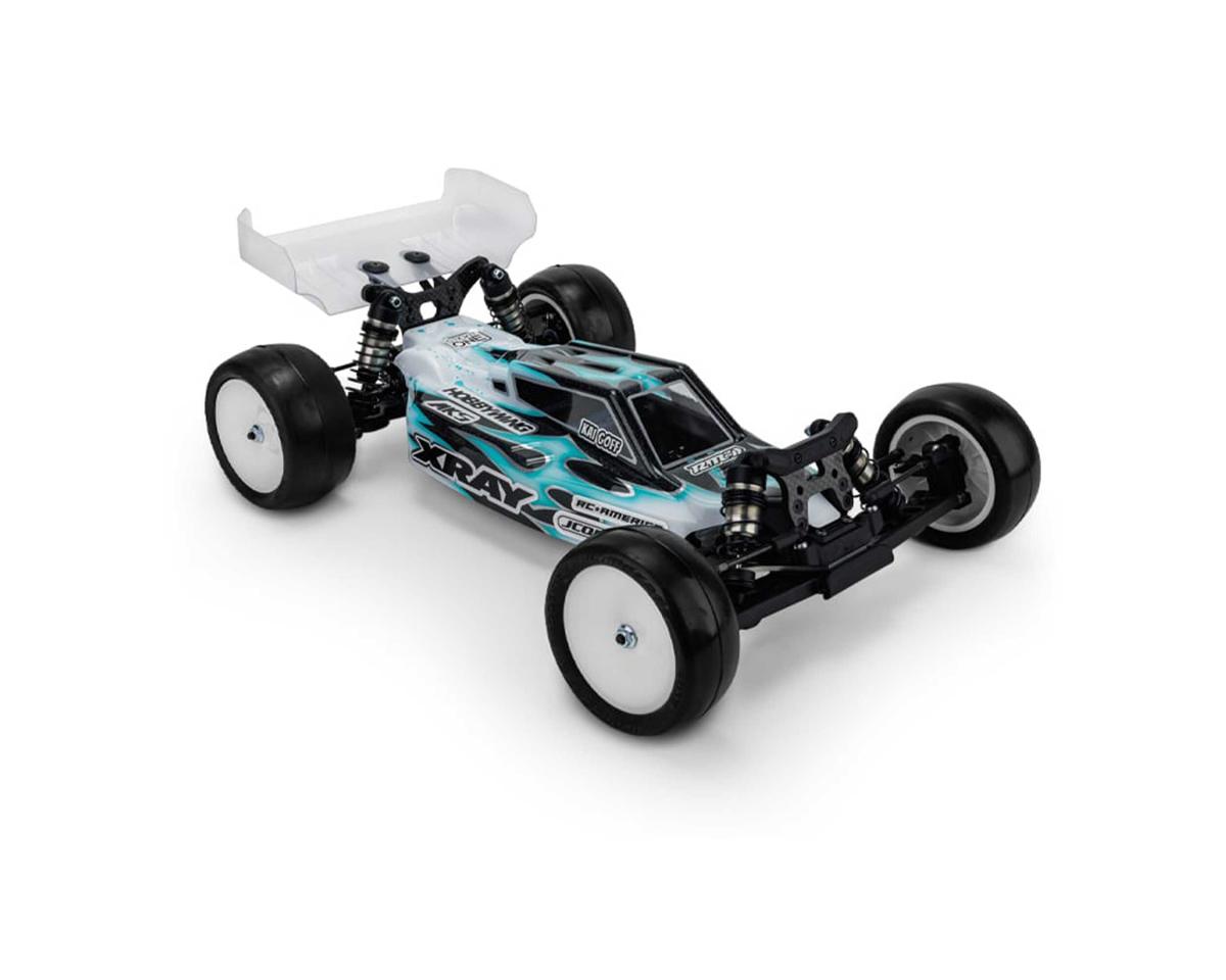 JConcepts XRAY XB2 2024 "F2" 1/10 Buggy Body (Clear) (Light Weight) w/6.5" Aero Wing