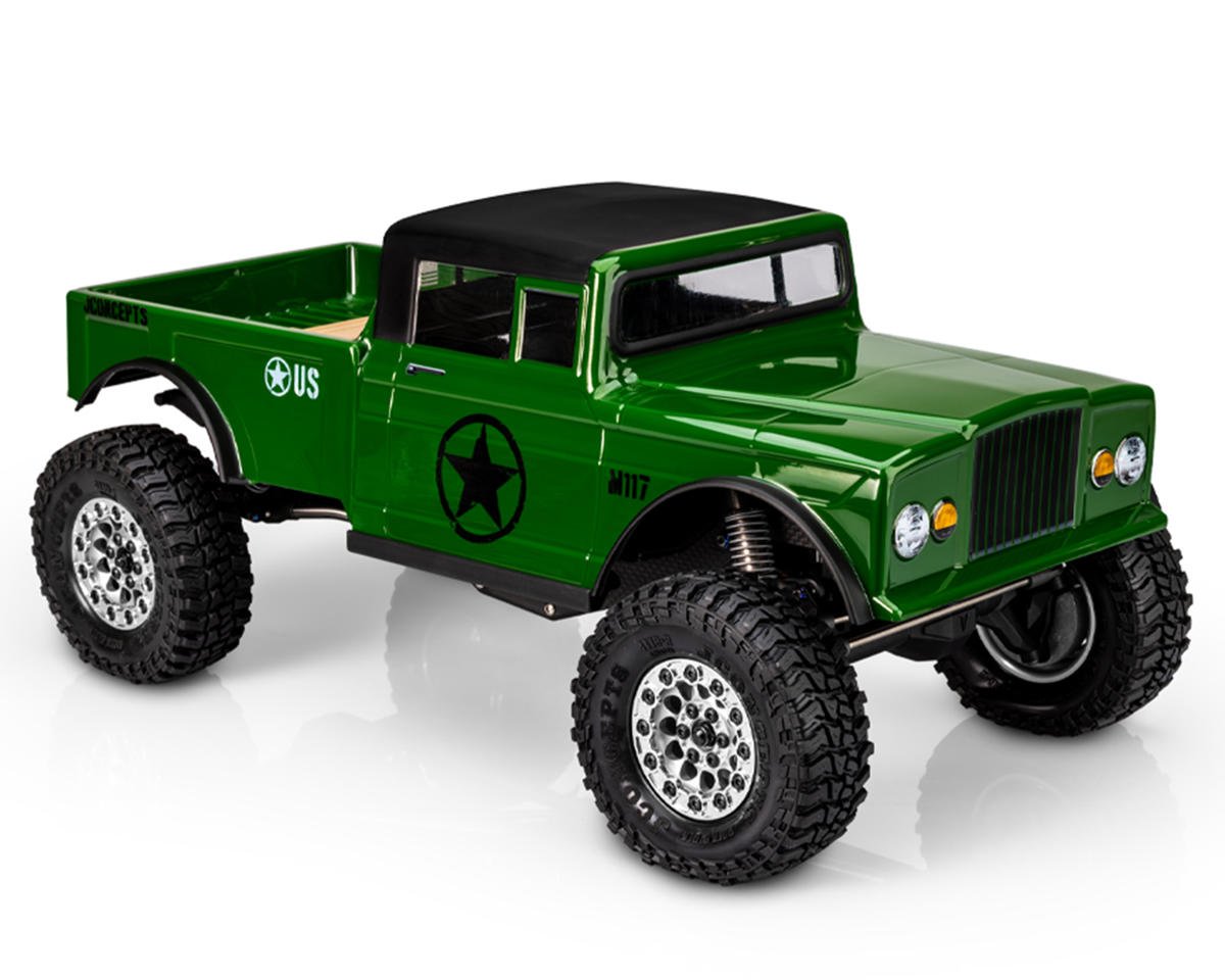 JConcepts JCI M117 Lloyd 2 1/10 Rock Crawler Body (Clear) (313mm)