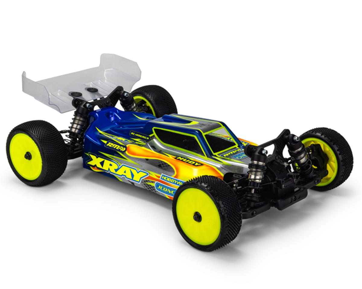 JConcepts XRAY XB4 2024 "S15" 1/10 Buggy Body (Clear) (Lightweight) w/Two Wings