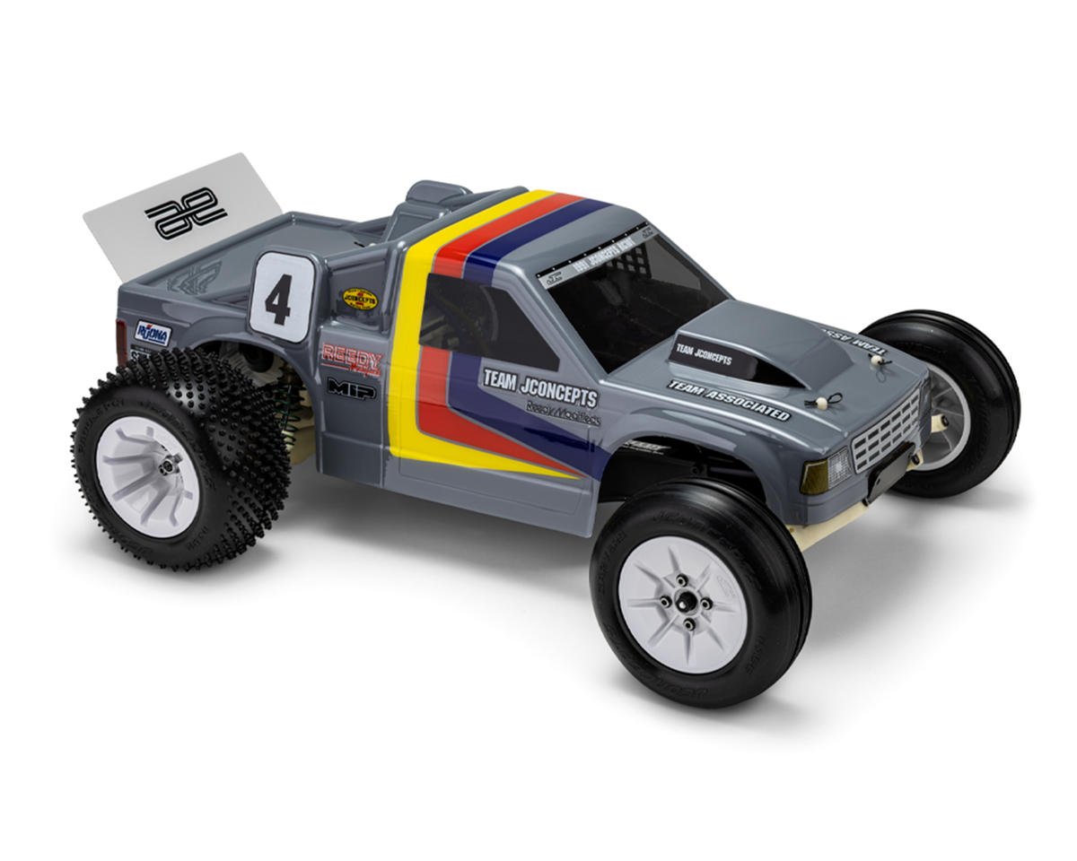 JConcepts RC10T "1991 Winter Champs" Edition 1/10 Stadium Truck Body (Clear) (Wide) w/Wing