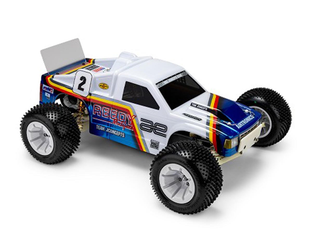 JConcepts RC10T "1993 Winter Champs" Edition 1/10 Stadium Truck Body (Clear) (Narrow) w/Wing