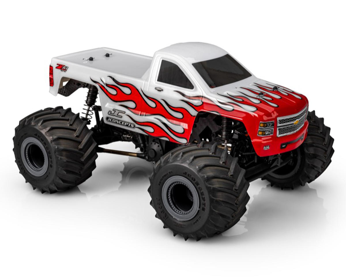 JConcepts Losi® Mini LMT 2014 Chevy® 1500 Monster Truck Body (Clear)