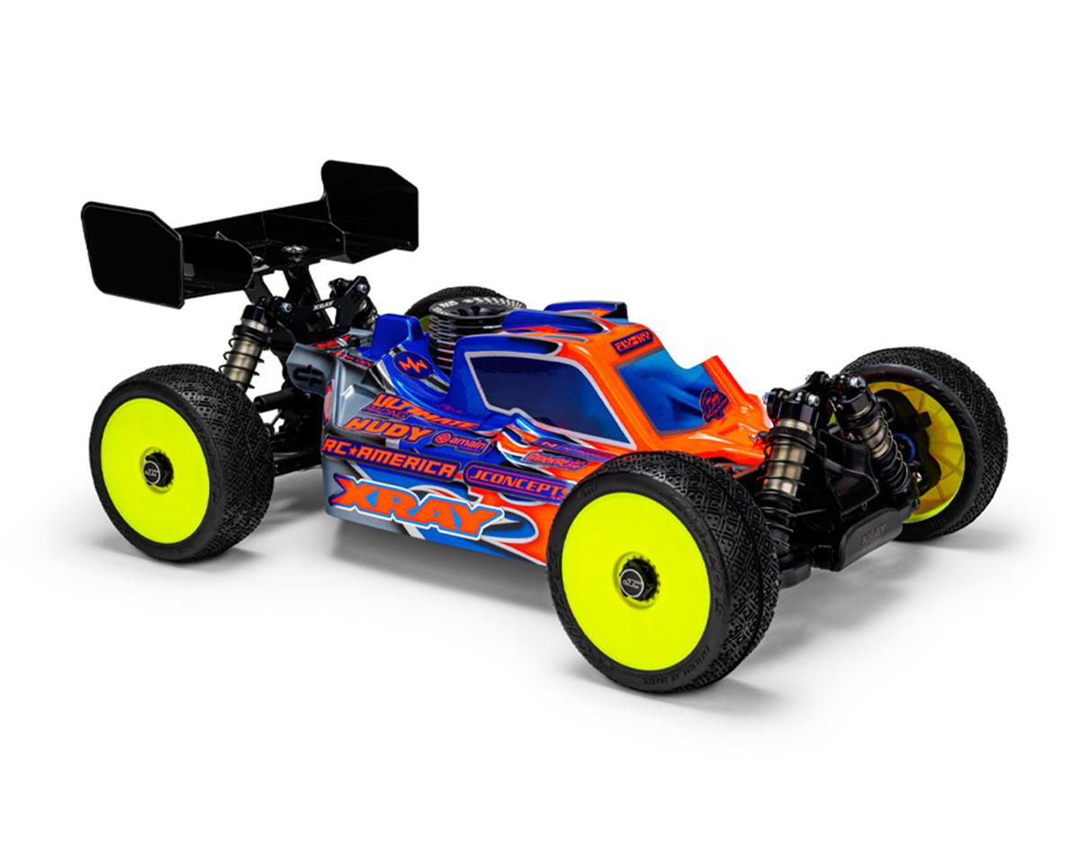 JConcepts XRAY XB8 "P2" 1/8 Nitro Buggy Body (Clear) (Light Weight)