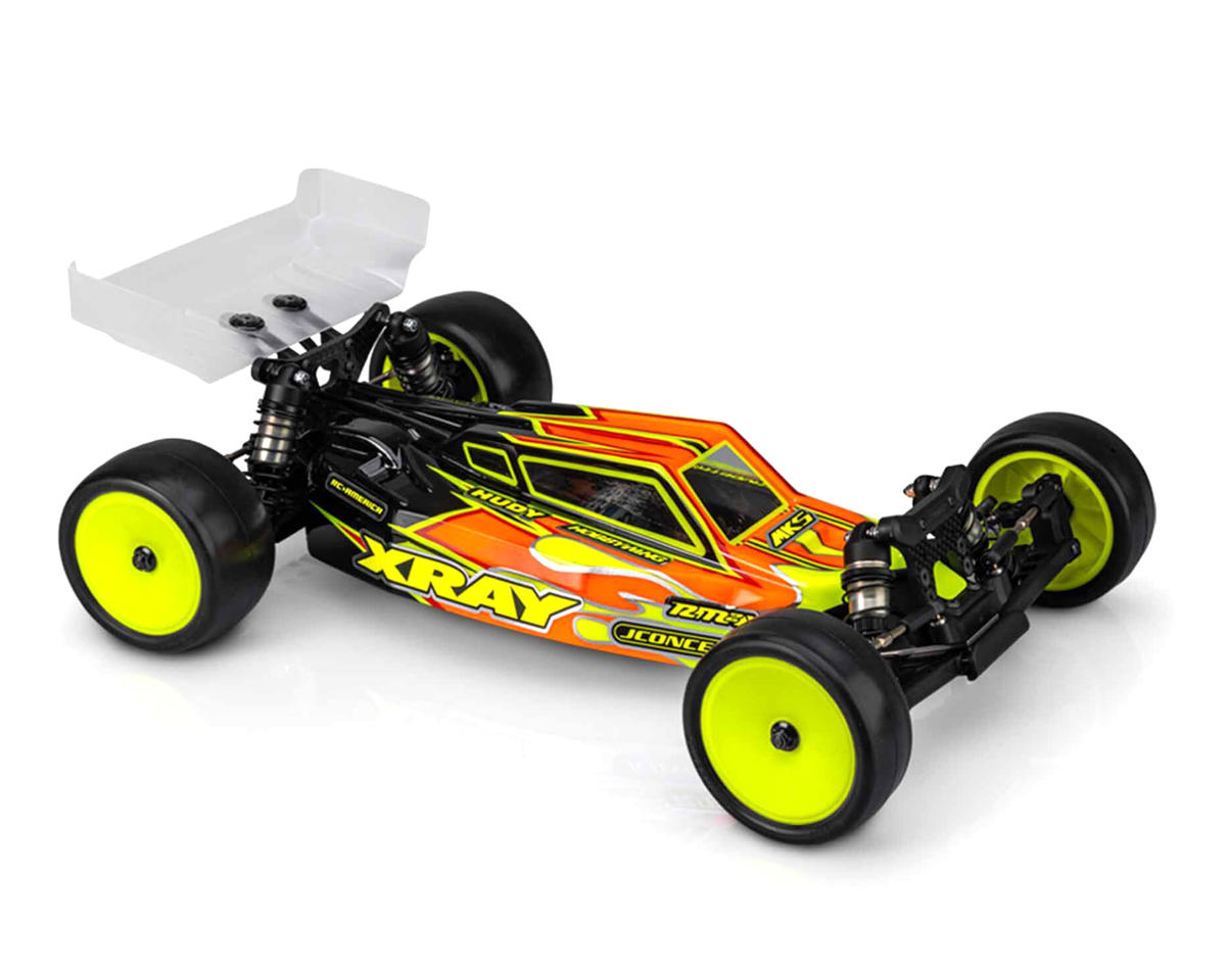 JConcepts XRAY XB2 2025 "S2" 1/10 Buggy Body (Clear) (Lightweight) w/Two Wings
