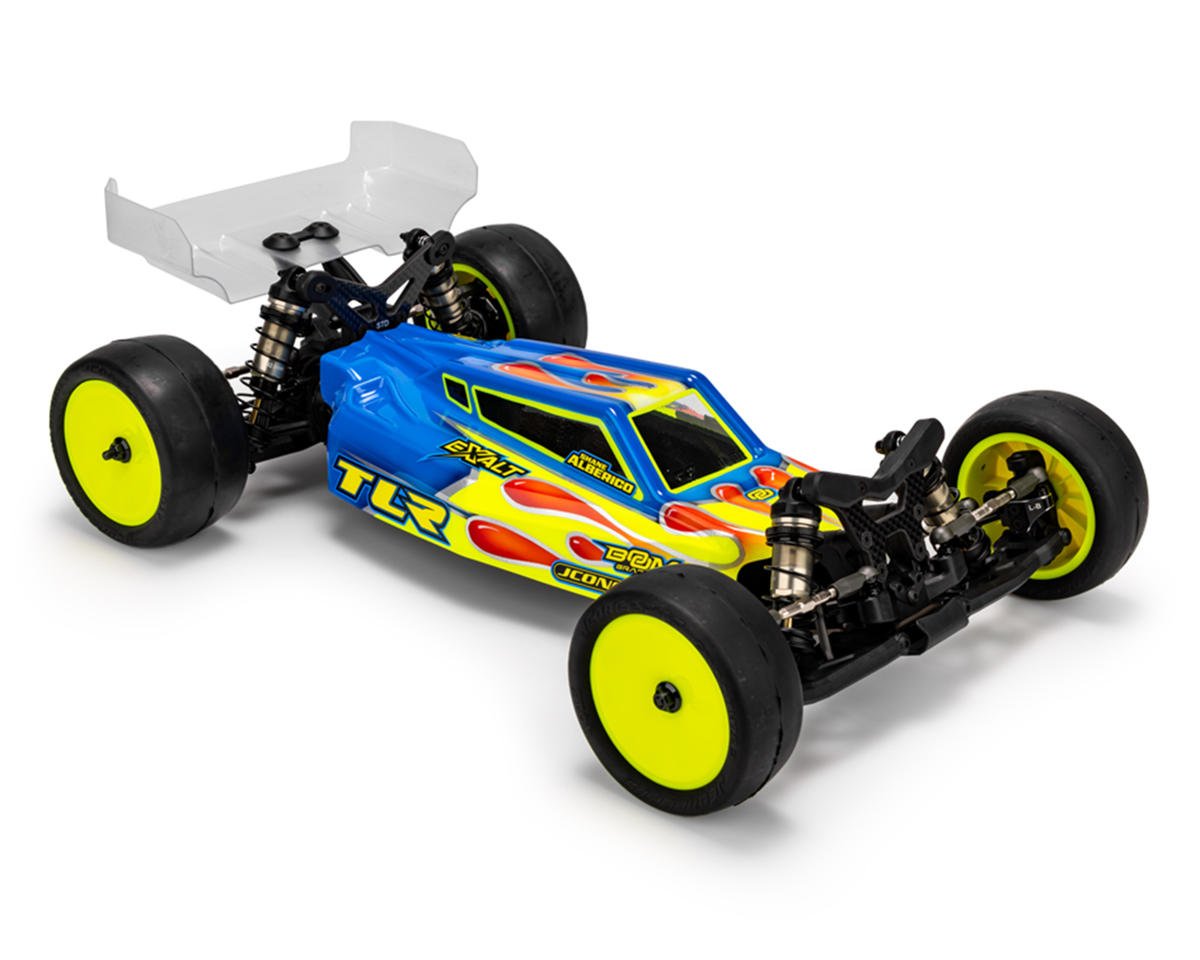 JConcepts TLR 22X "S2" 1/10 Buggy Body w/Aero Wing (Clear)