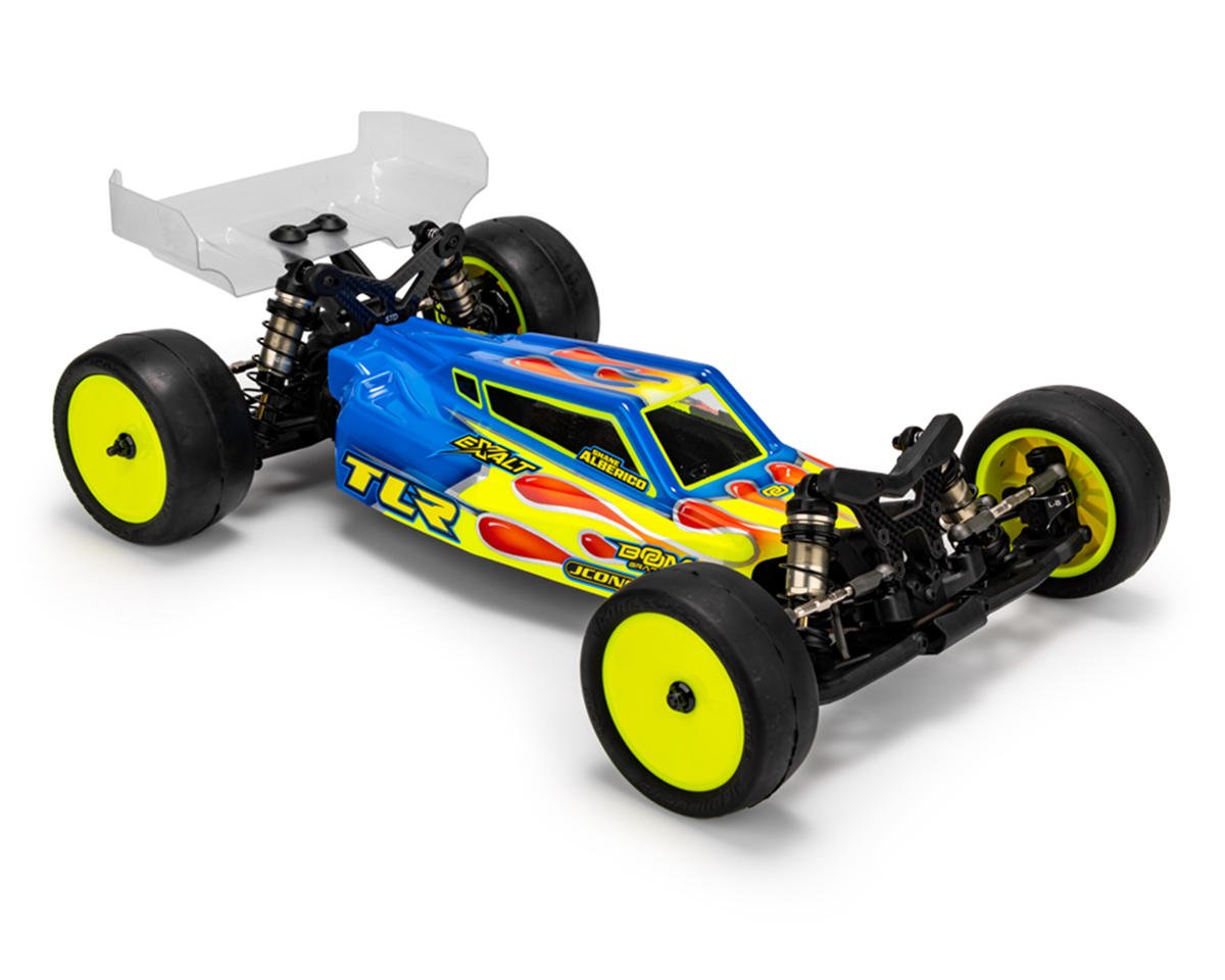 JConcepts TLR 22X "S2" 1/10 Buggy Body w/Aero Wing (Clear) (Light Weight)