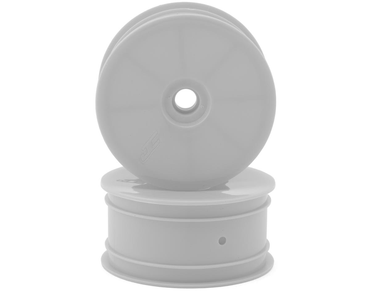 JConcepts RC10T Mono 2.2 Narrow Front Wheel (White) (2)