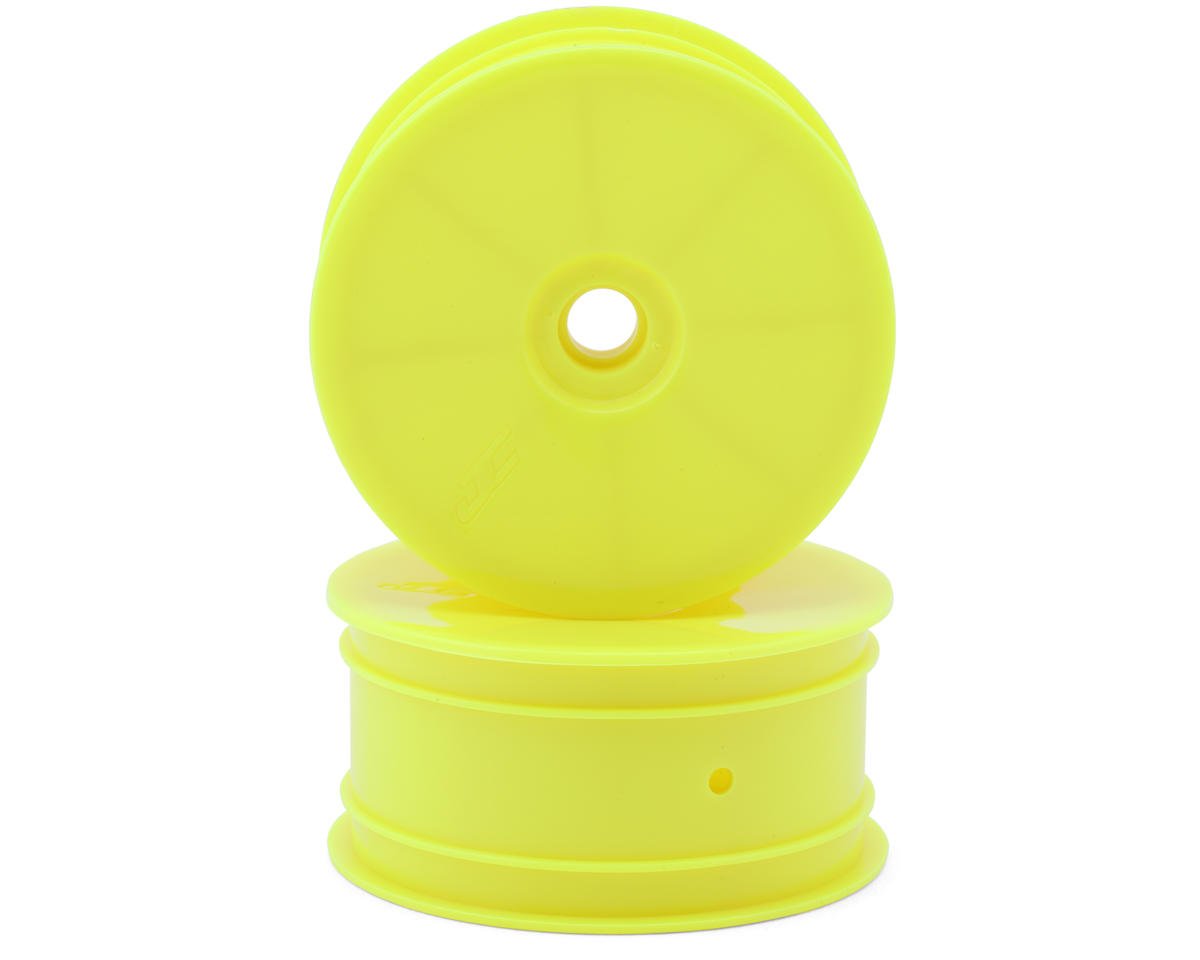 JConcepts RC10T Mono 2.2 Narrow Front Wheel (Yellow) (2)
