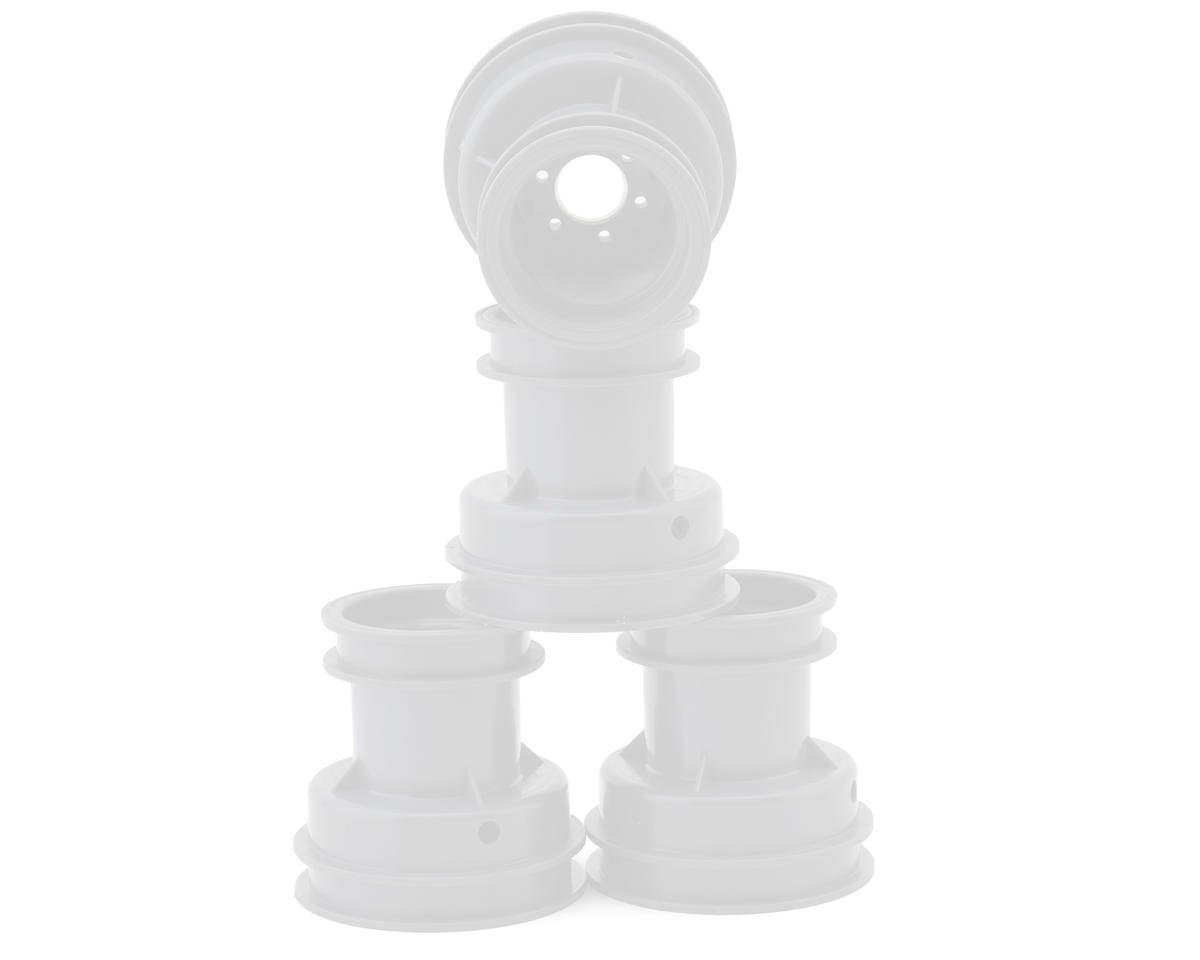 JConcepts Losi Mini LMT Mini Tribute Wheels w/Hex Adaptors (White) (4)