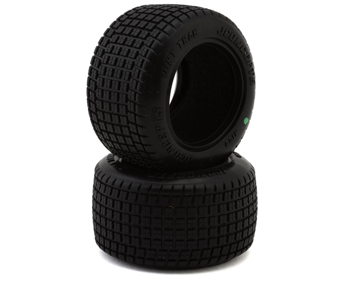 JConcepts Mini-B/Mini-T Dirt Trac Mini Rear Off-Road Tires (2) (Green)