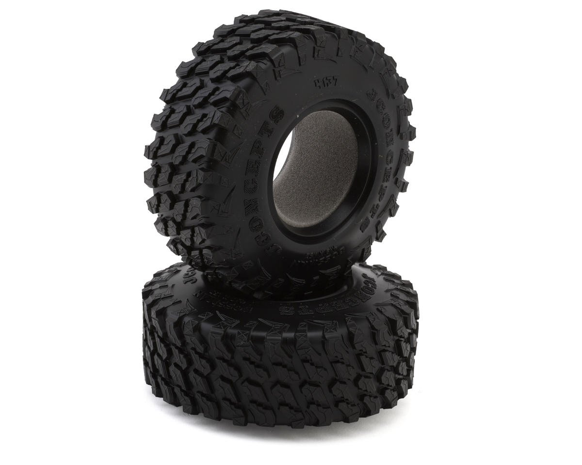 JConcepts Bossman 1.9" All Terrain 1/10 Rock Crawler Tires (2) (4.19" OD) (Green)