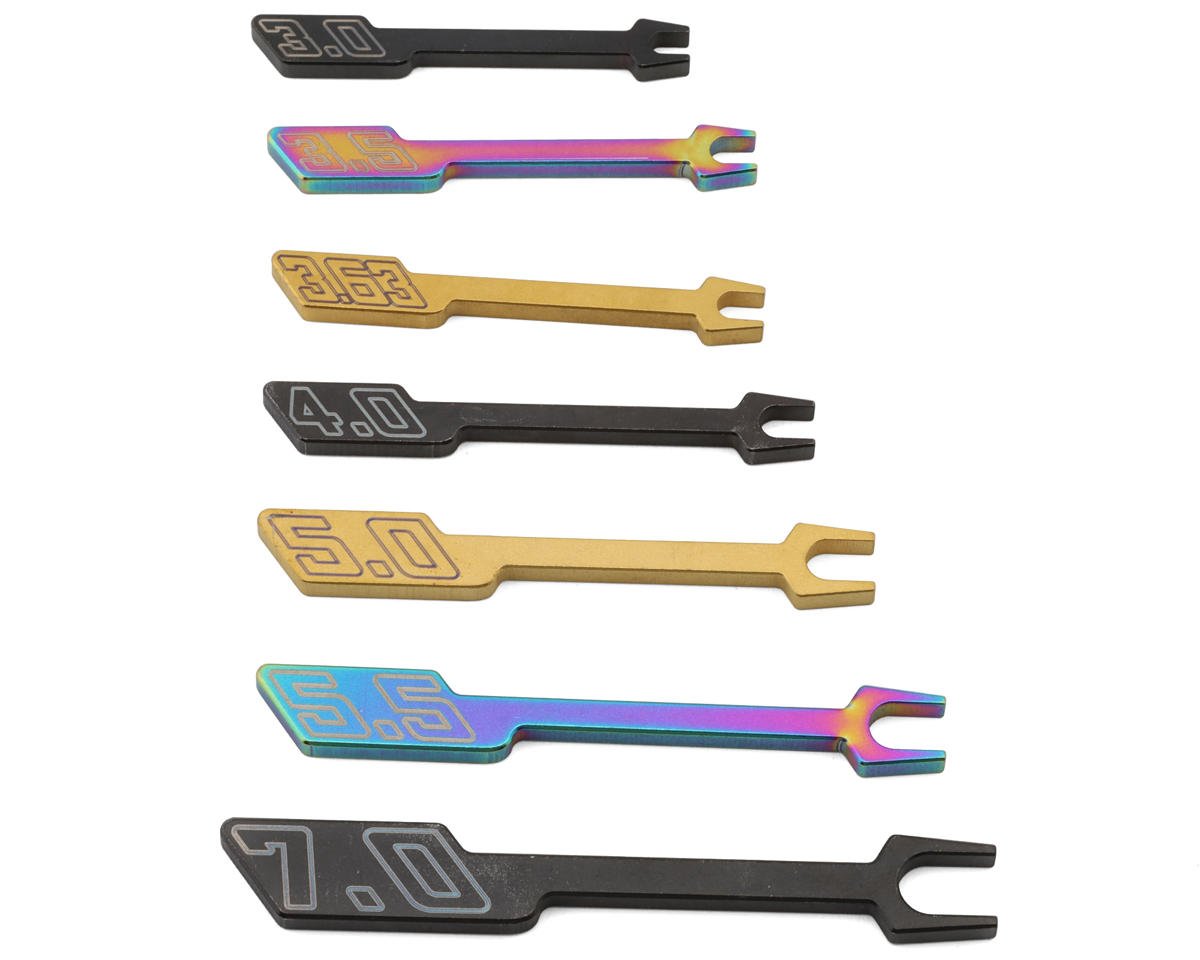 JConcepts Steel Open Turnbuckle Wrench Set (7) (3/3.5/3.63/4/5/5.5/7mm)