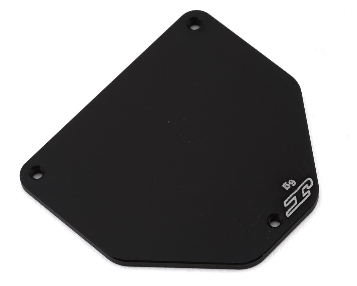 JConcepts RC10B7 Aluminum Servo Weight Plate (Black) (6g)