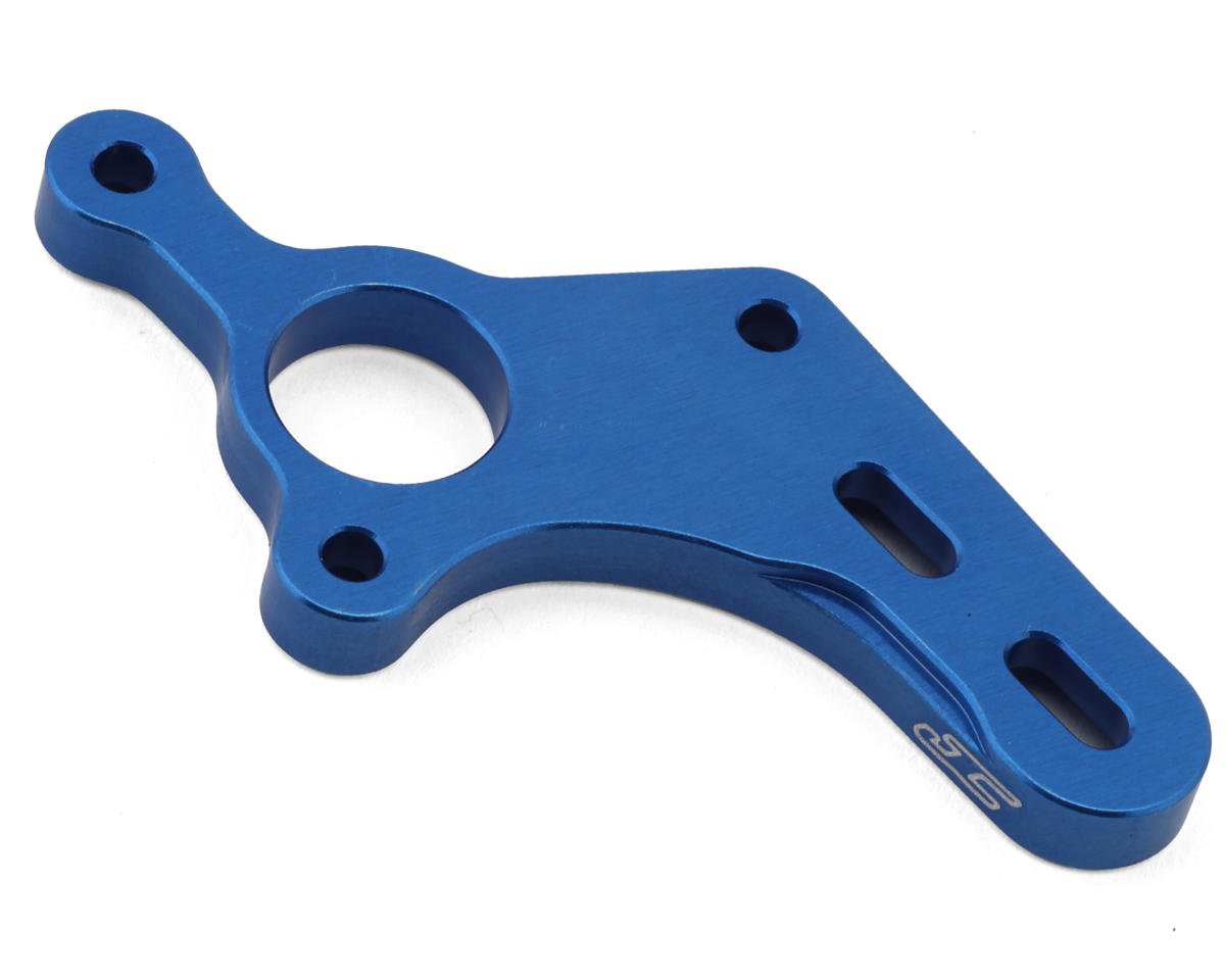 JConcepts Team Associated RC10B7/B7D Aluminum Motor Plate (Blue)