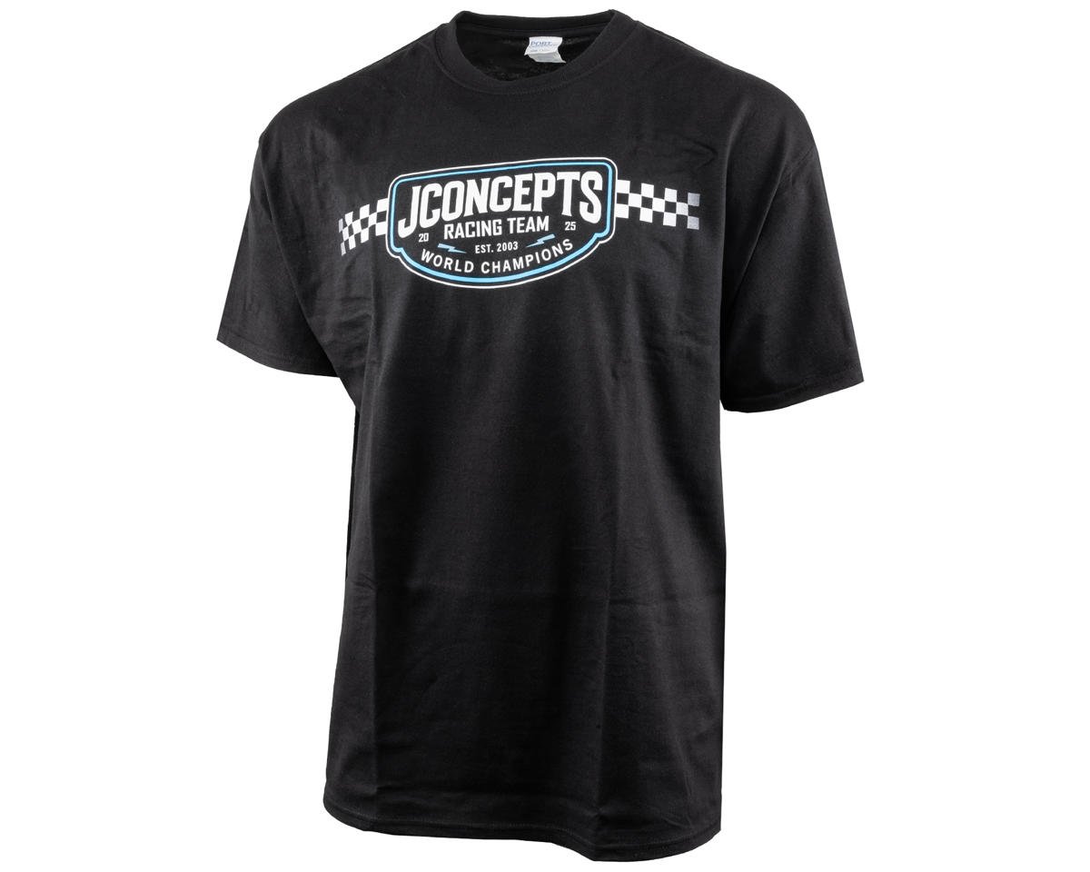 JConcepts Checkers or Wreckers 2025 T-Shirt (Black) (XL)