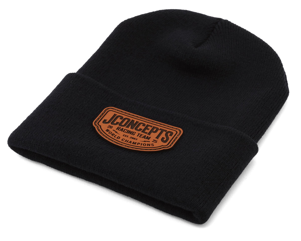JConcepts 2025 Beanie (Black) (One Size Fits Most)